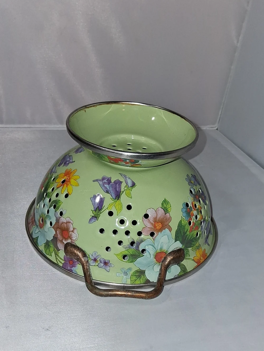 MacKenzie-Childs green Flower Market set - Picture 5 of 16